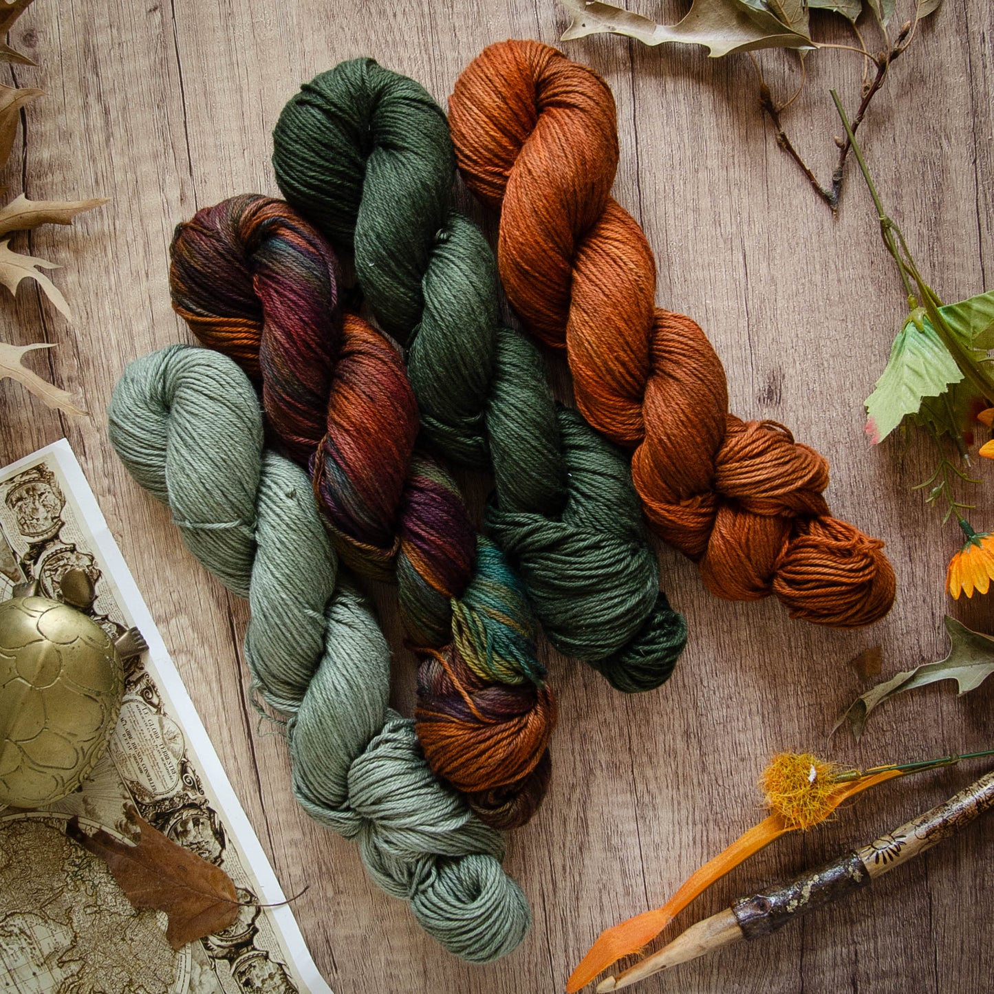 Antique Autumn - Dyed to Order