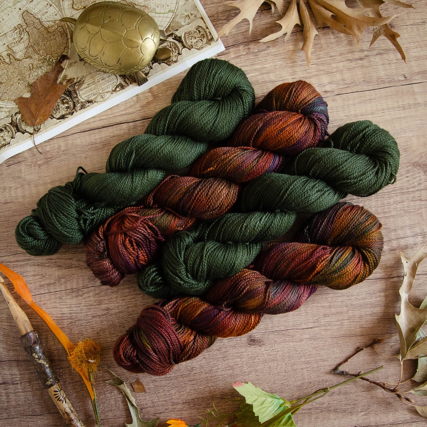 Antique Autumn - Dyed to Order